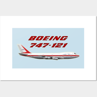 747 First Prototype Posters and Art